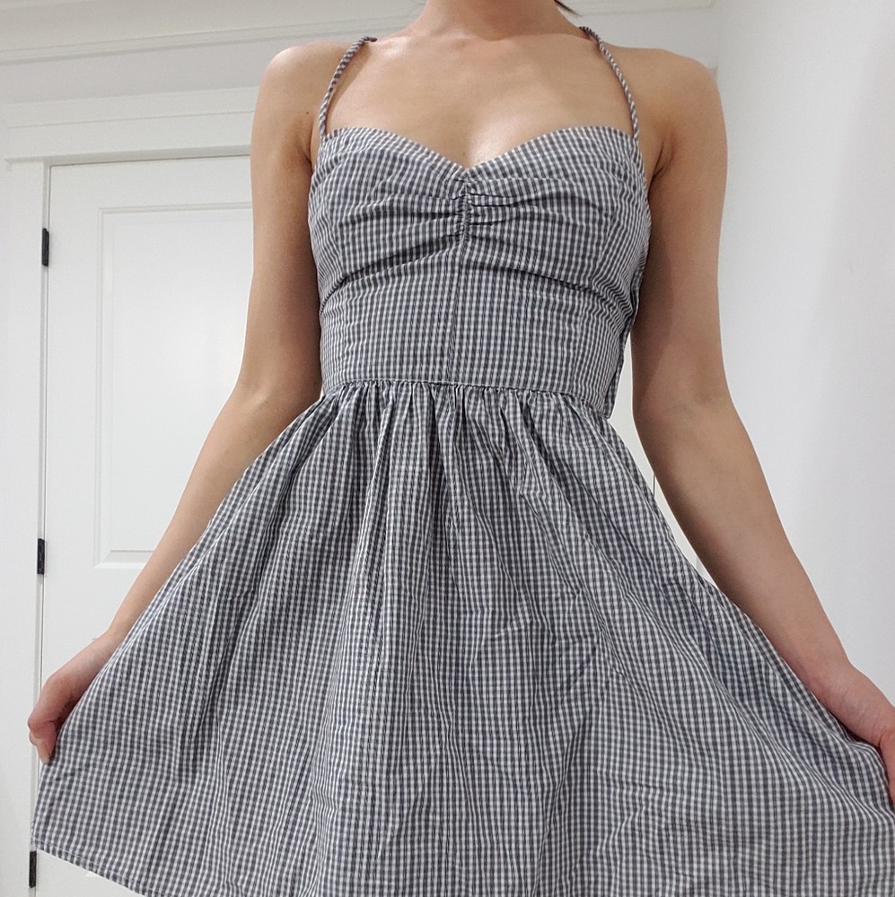 American apparel tie string backless Dress Size S